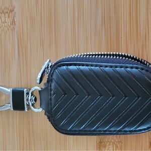 Black Chevron Pattern Key Holder